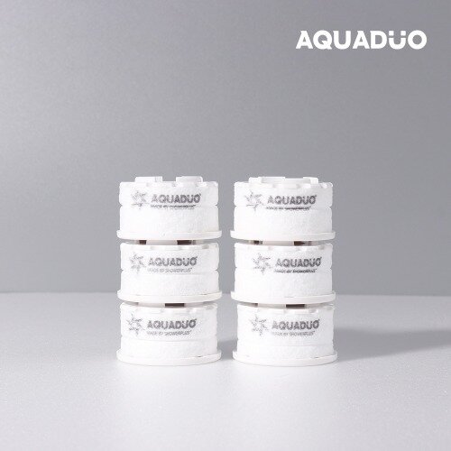 AQUADUO SF-1000SS 水龍頭過濾器濾蕊 (6件裝) 【香港原裝行貨】