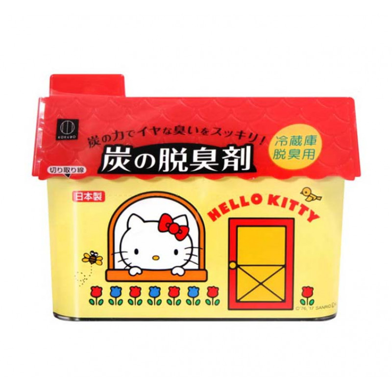 Kokubo小久保hello Kitty 冰箱冷藏庫備長炭消臭劑 紅 此為平行