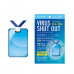 TOAMIT Virus Shut Out 攜帶式緊急除菌隨身空氣滅菌防護卡 (此為平行進口貨品)