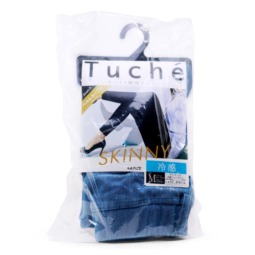 TUCHE 冷感彈性牛仔褲 (帶皮帶扣型)Skinny Knit denim  Color: 459 Light Blue, TZM514 Size: M (72014)